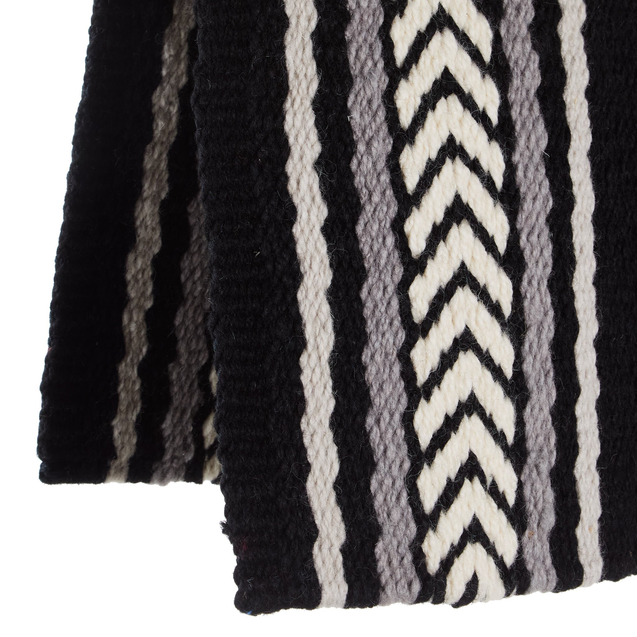 1425-4 Iron Horse 36inx34in New Zealand Wool Saddle Blanket MULTI
