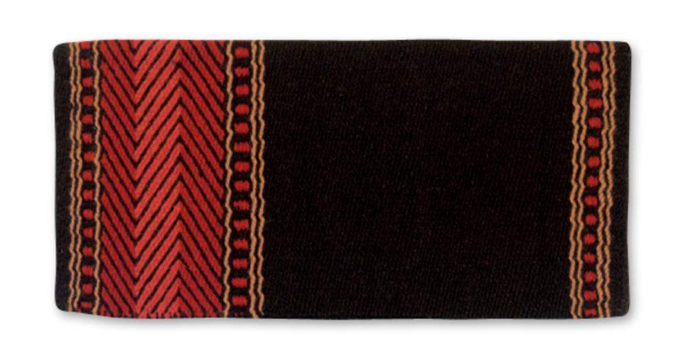 1338-1 Bar 8 36X34 New Zealand Wool Saddle Blanket