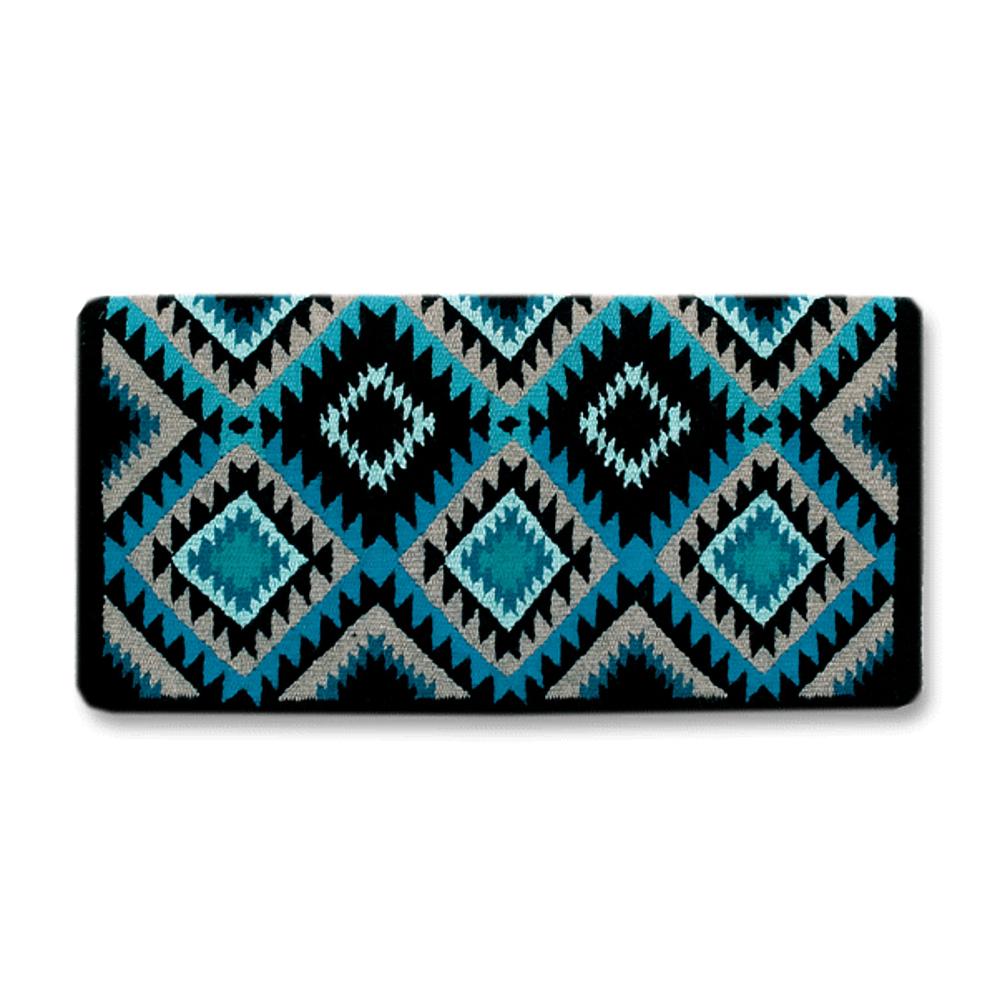 1467-3 Cactus Flower 40X34 NEW ZEALAND WOOL SADDLE BLANKET