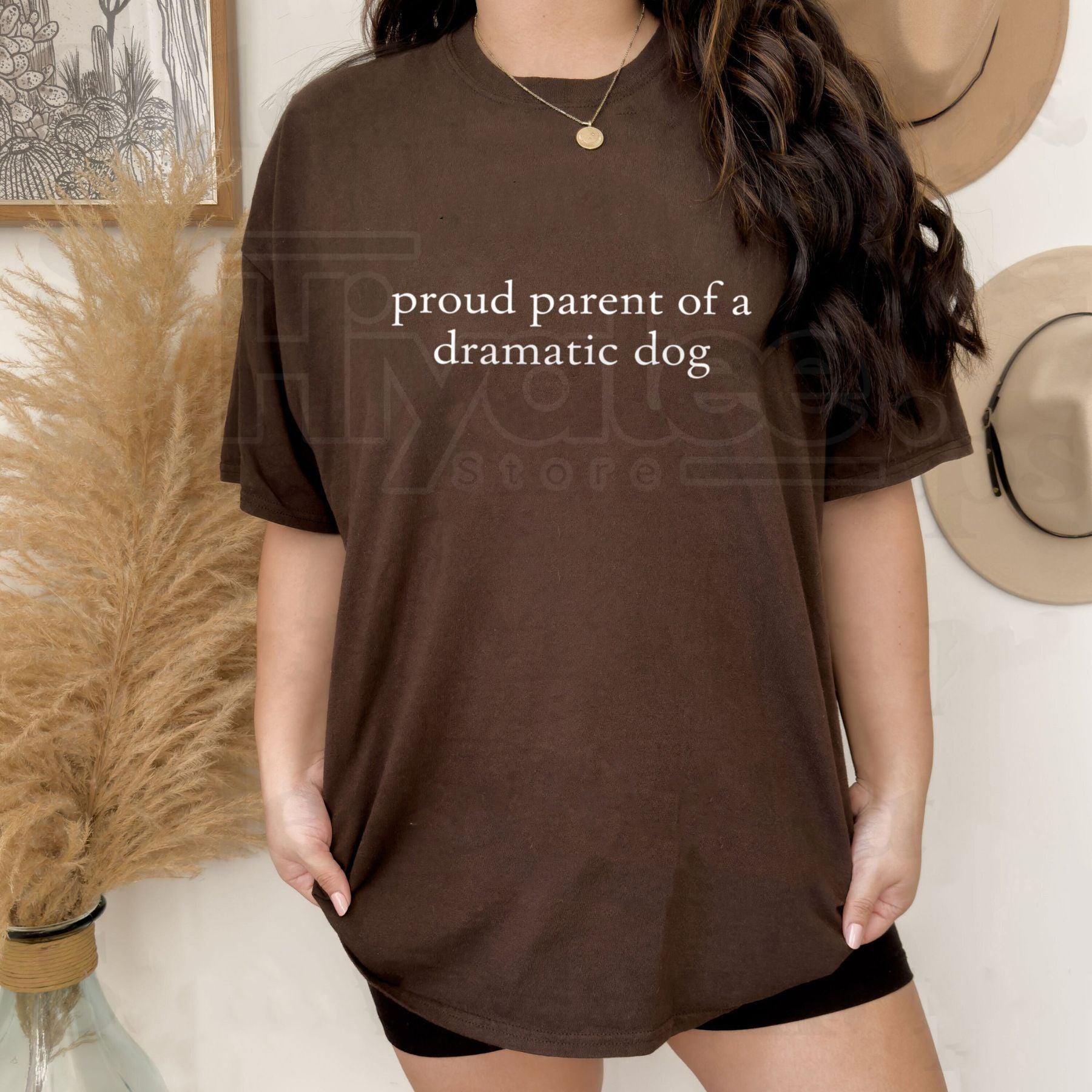 "Proud Parent Of A Dramatic Dog" Classic T-Shirt – Funny Theatrical Pet Humor Tee