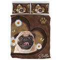 Personalized Dog Quilt Bed Sets - Upload Photo - Gift Idea For Dog Lovers/Owners