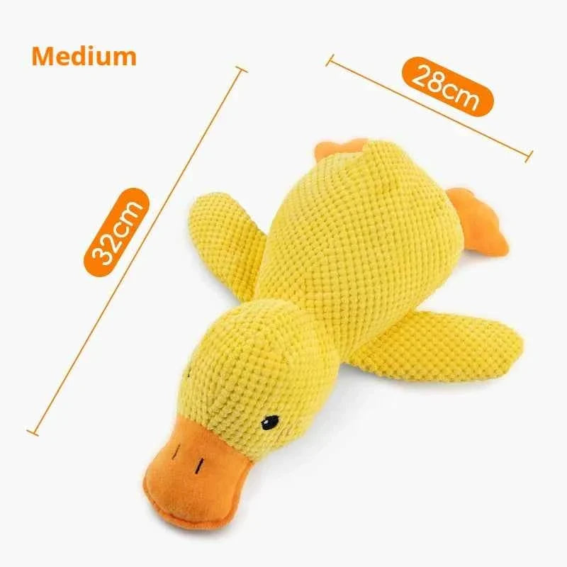 Quacking Dog Duck Toy for Playtime fun.