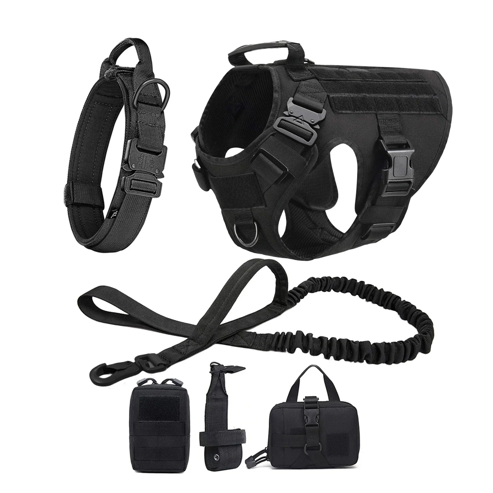 Ultimate Explorer Tactical Dog Harness & Leash Set