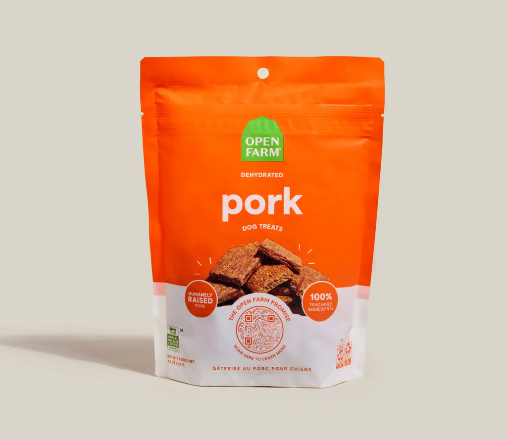 Open Farm Dog Dehydrated Treat Pork (4.5oz)
